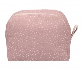 Neceser Grande Mini Dot Rosa Personalizable