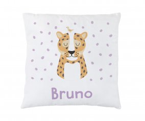 Personalised Cushion Leopard 