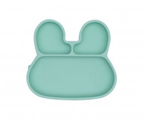 Bunny Stickie Plate Mint