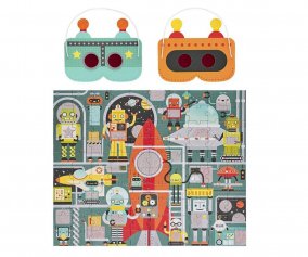 Decoder Puzzle 100 Pezzi Robot