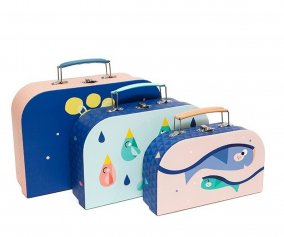 Set de Maletas Moon Glow In The Dark