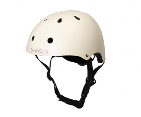Cream Banwood Helmet
