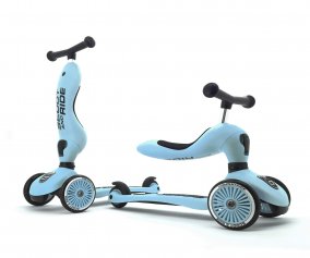 2-in-1 Scooter Highwaykick One Blueberry