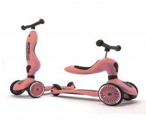 2-in-1 Scooter Highwaykick One Peach