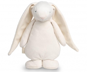 Peluche Luz-Sonido Conejo Moonie Crema Personalizable