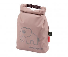 Bolsa Impermevel Elphee Rosa Rosa Pastel Personalizvel 