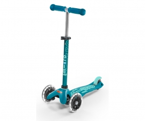 Patinete Mini Micro Deluxe Aqua Luces LED