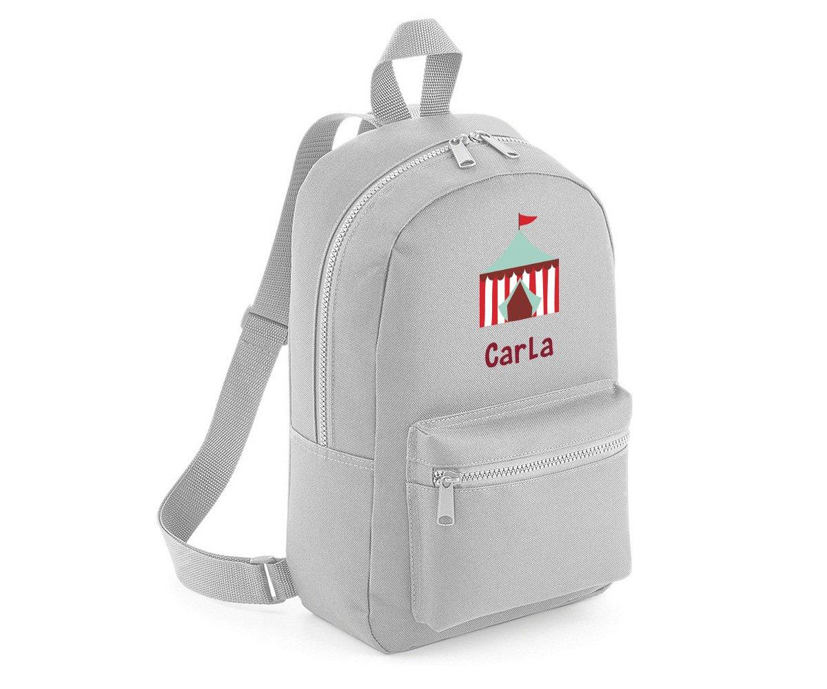 Mochila Mini Fashion Gris Personalizada Carpa