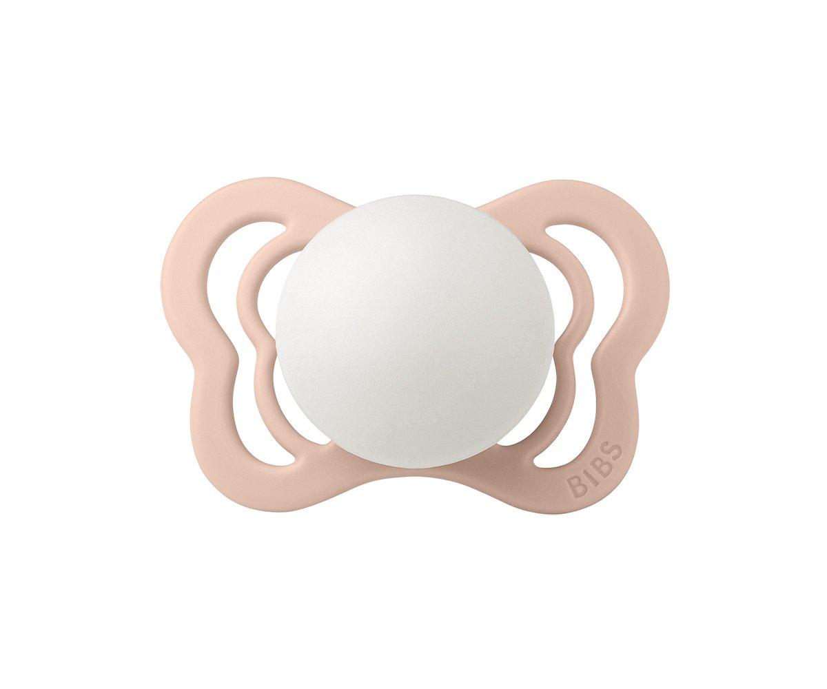 Pack 2 Succhietti BIBS Couture Night Blush/Vanilla Silicone