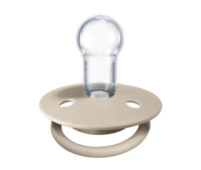2 Succhietti BIBS De Lux Vanilla/Dark Oak Silicone