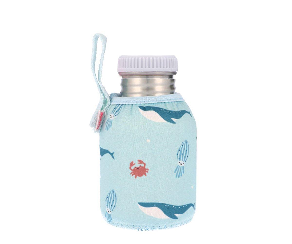 Botella Acero Con Funda Ocean Personalizable 350ml