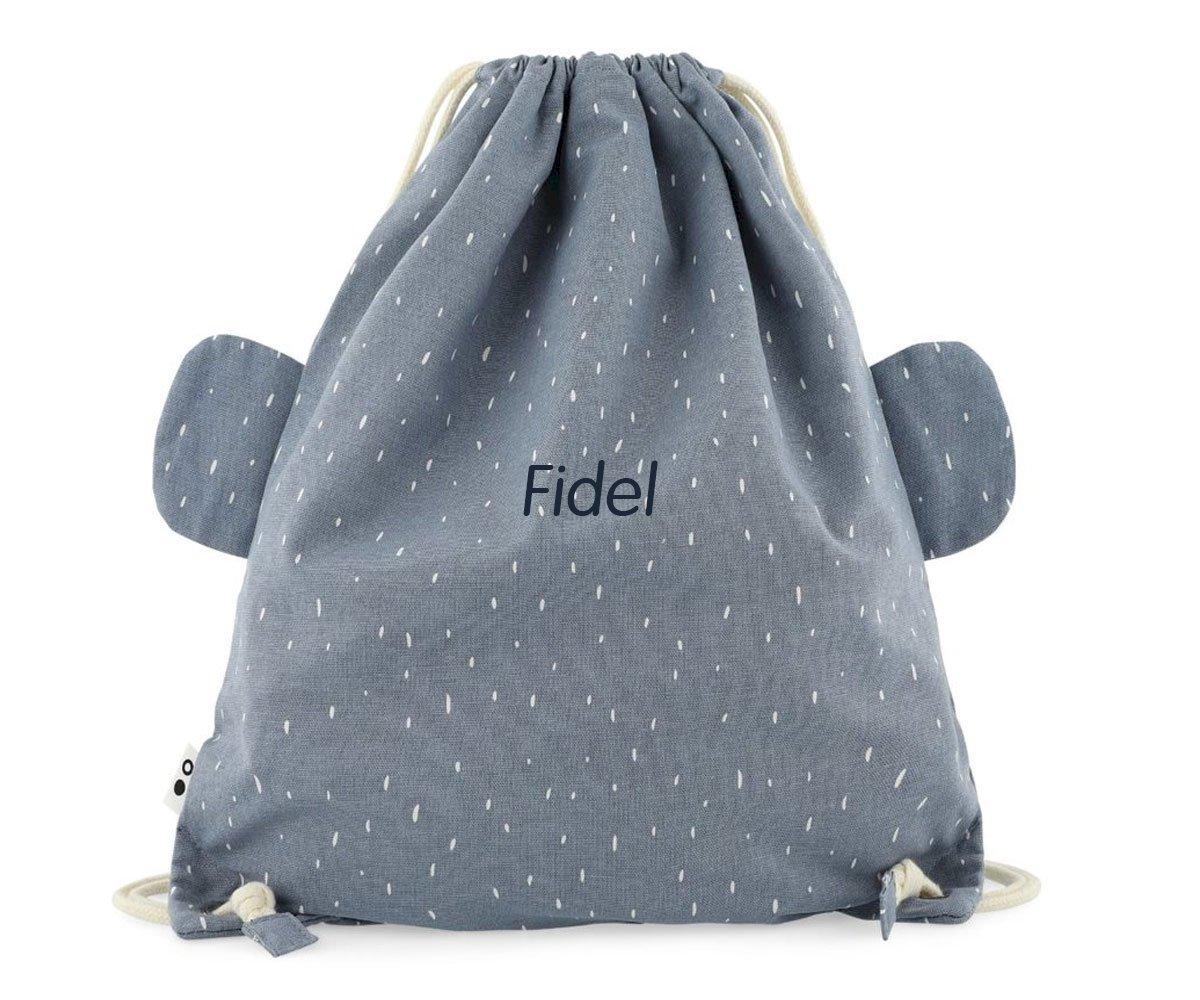 Mochila Saco Mrs. Elephant Personalizable