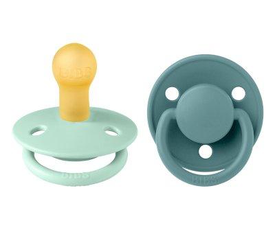 2 Chupetas Bibs De Lux Nordic Mint/Island Sea Latx