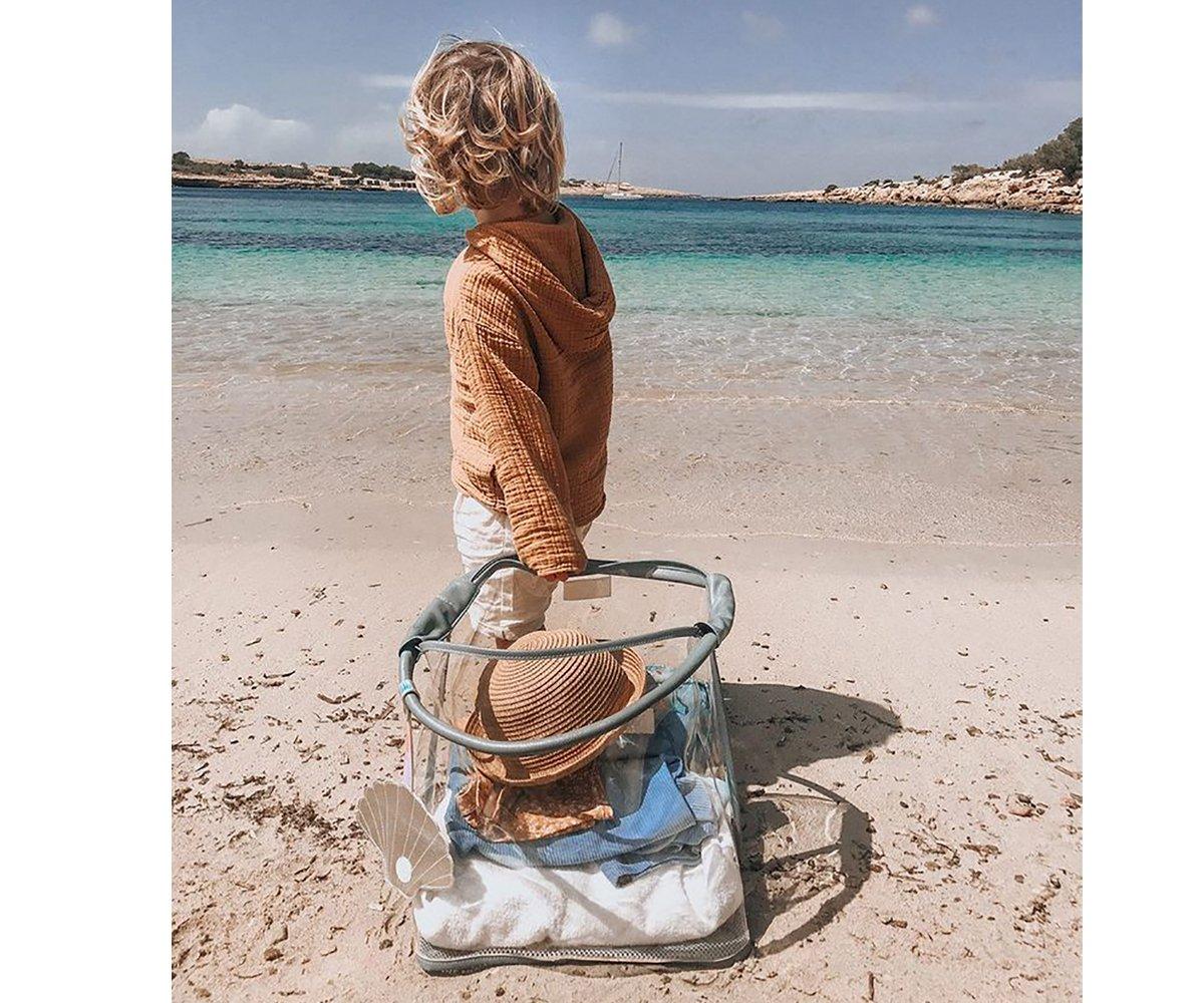 Bolsa De Playa Anti Arena Blue