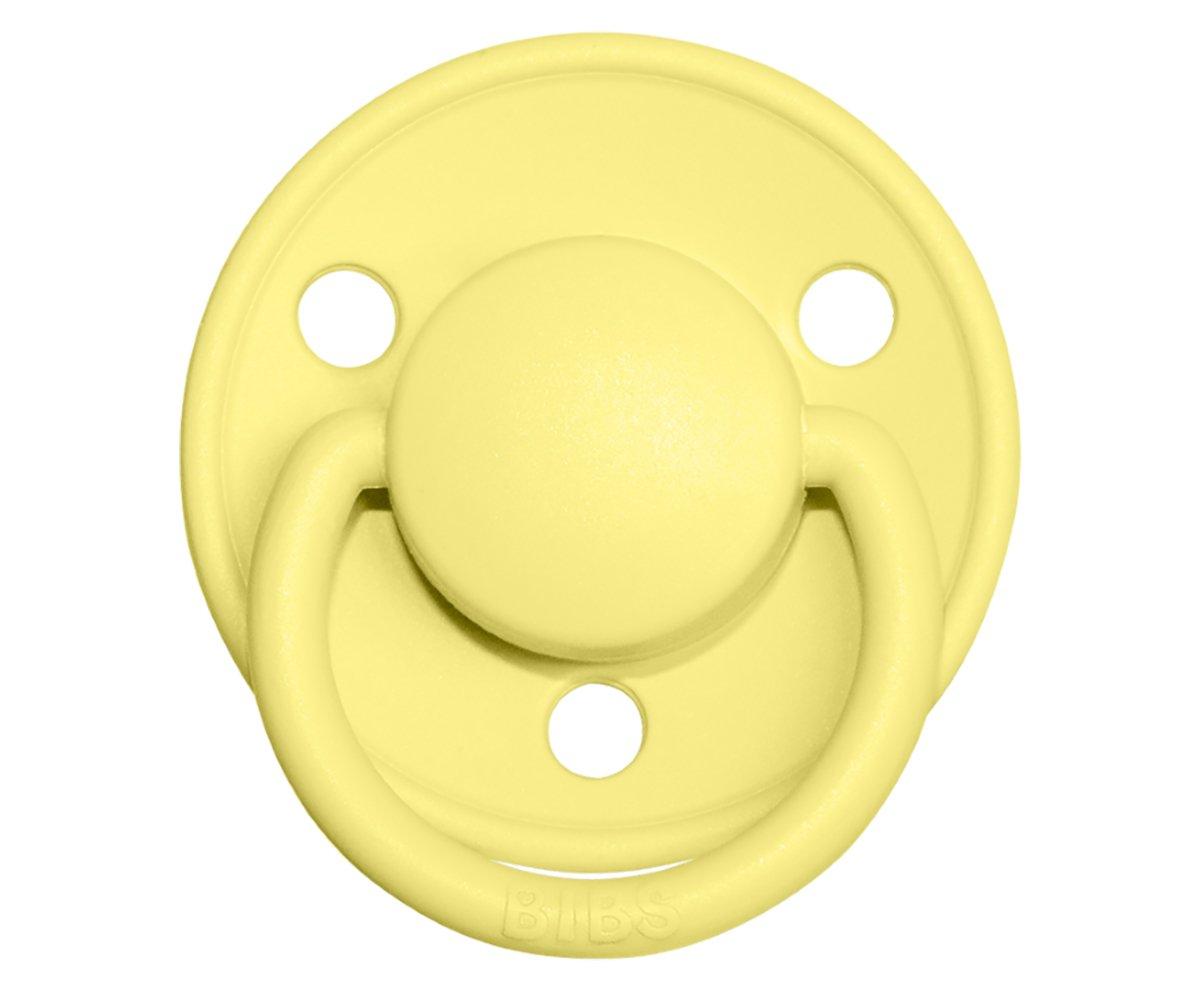 2 Chupetes BIBS De Lux Sunshine/Peach Sunset Silicona Tutete