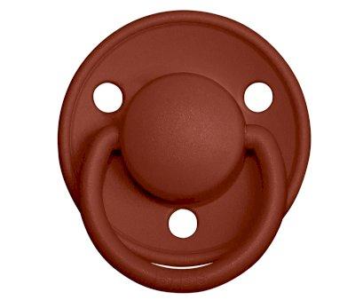 2 Chupetes BIBS De Lux Rust/Mocha Silicona