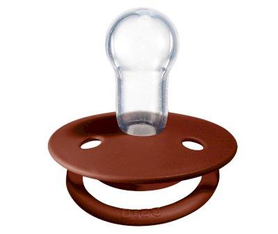 2 Chupetes BIBS De Lux Rust/Mocha Silicona