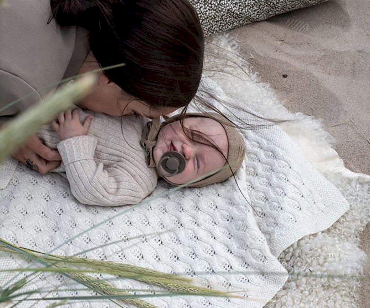 2 Chupetes BIBS De Lux Vanilla/Peach Tutete