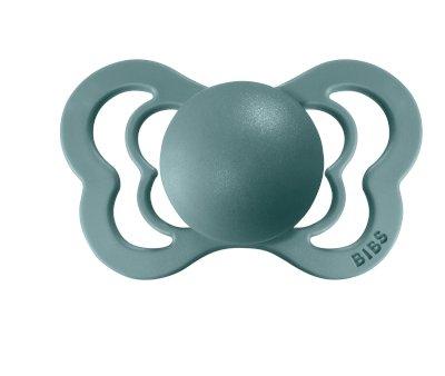 Pack 2 Succhietti BIBS Supreme Island Sea/Sage Silicone
