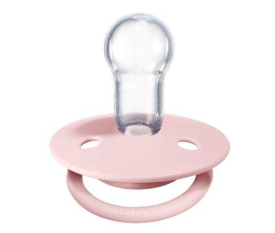 2 Chupetas BIbs De Lux Ivory /Blush Silicone