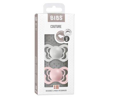 Pack 2 Succhietti BIBS Couture Haze/Blossom Silicone