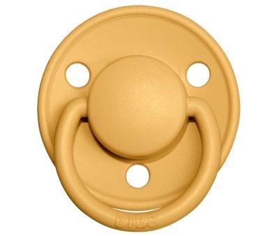 2 Chupetes BIBS De Lux Honey Bee/Olive Silicona