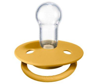 2 Chupetes BIBS De Lux Honey Bee/Olive Silicona
