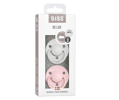 2 Succhietti BIBS De Lux Haze/Blossom Lattice