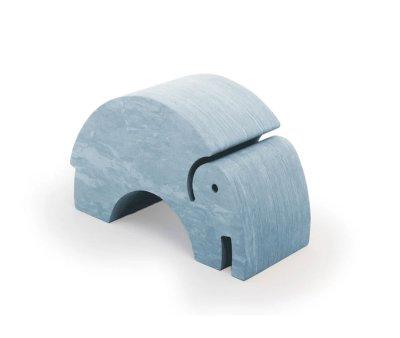 Mueble Acrobacias Elefante Medium Marble Mist