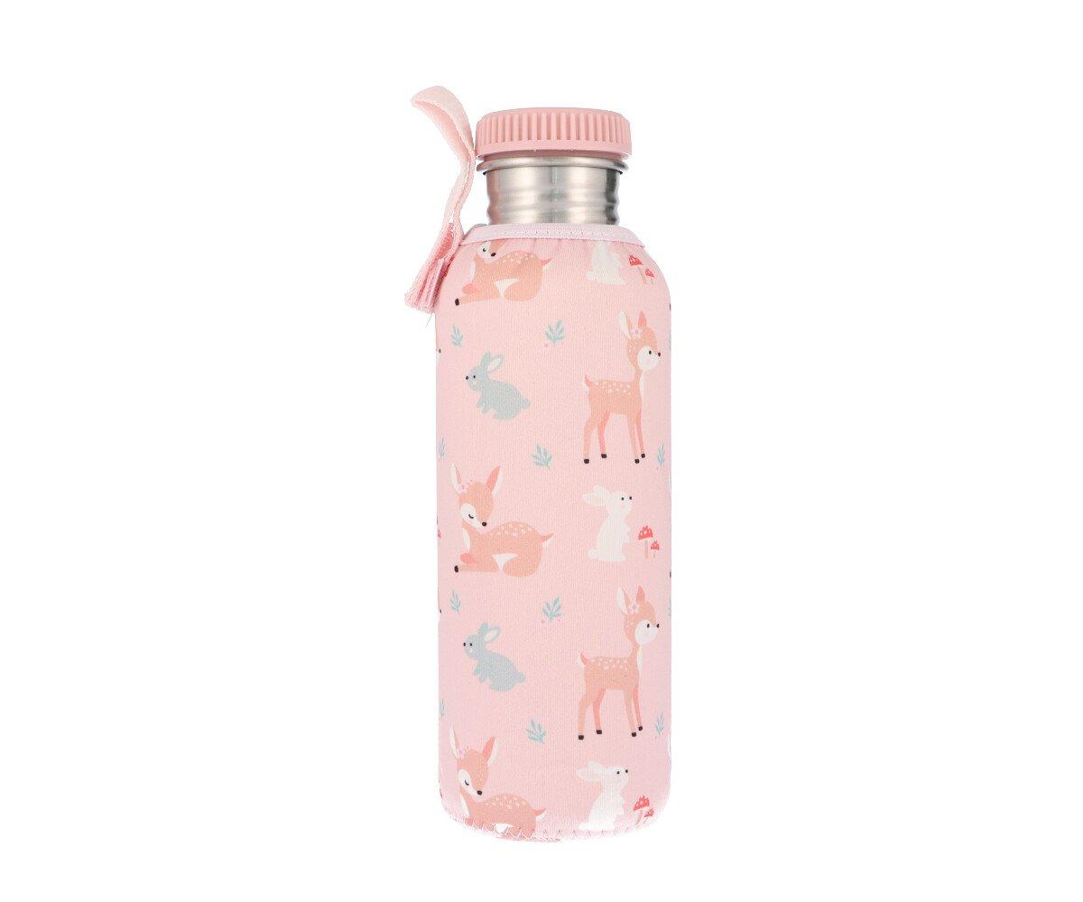 Bouteille en acier inoxydable avec housse Sweet Deer  Personalisable 750 ml