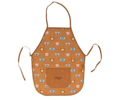 Delantal Infantil Animal Friends Personalizable