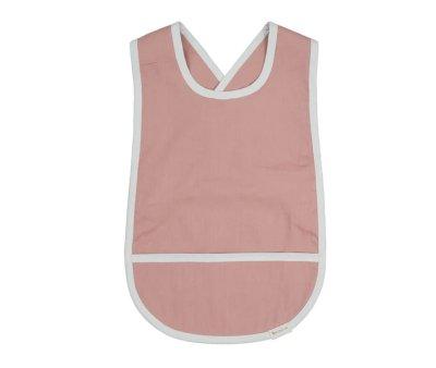 Grembiule-Bavaglio Cross Back Old Rose Personalizzato