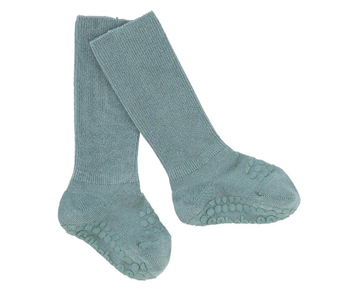 Chaussettes antidrapantes Bambu Dusty Blue