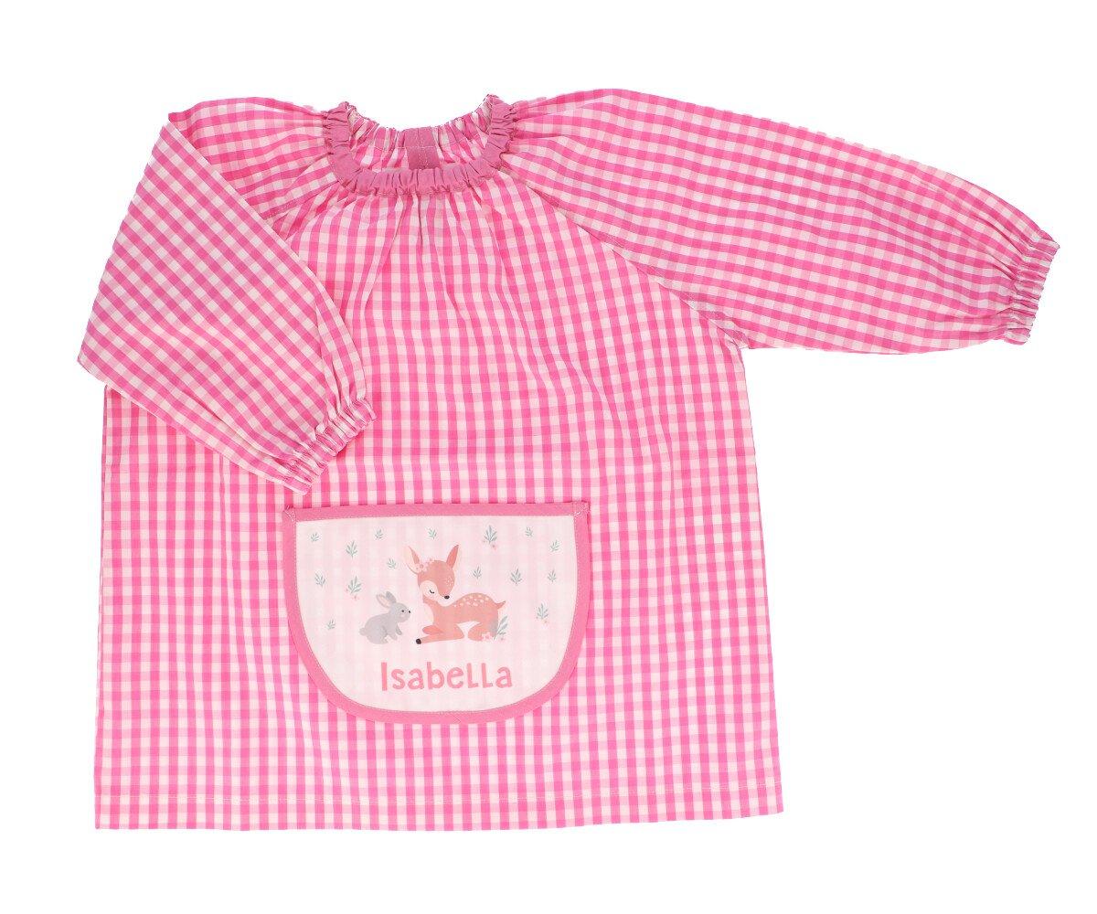 Bata com bolso central Sweet Deer Rosa Personalizada