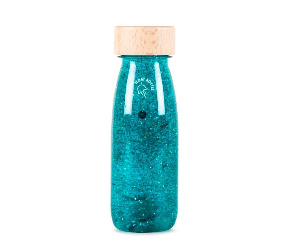 Bouteille Sensorielle Flottante Turquoise