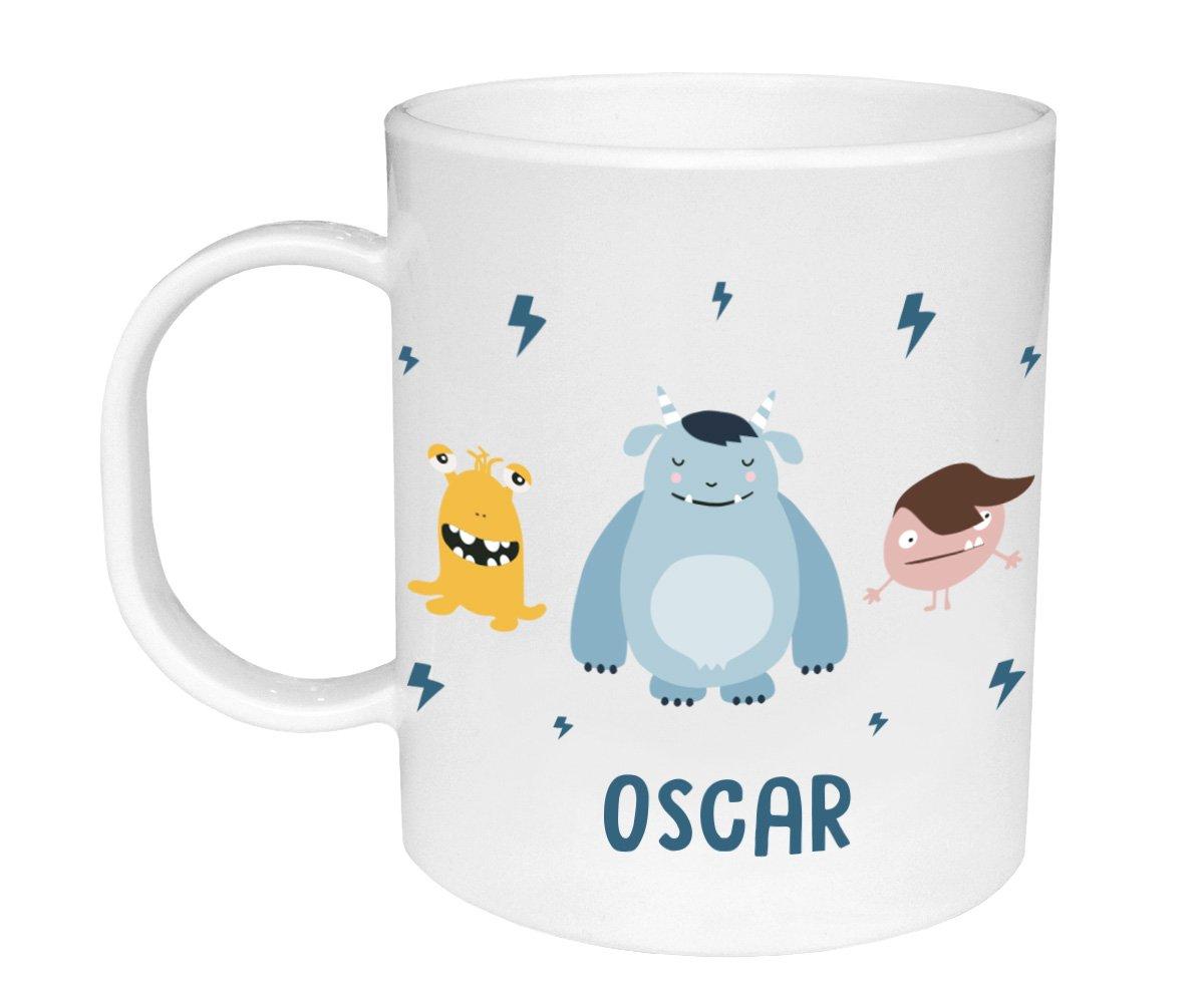 Taza de Plstico Personalizada Little Monsters