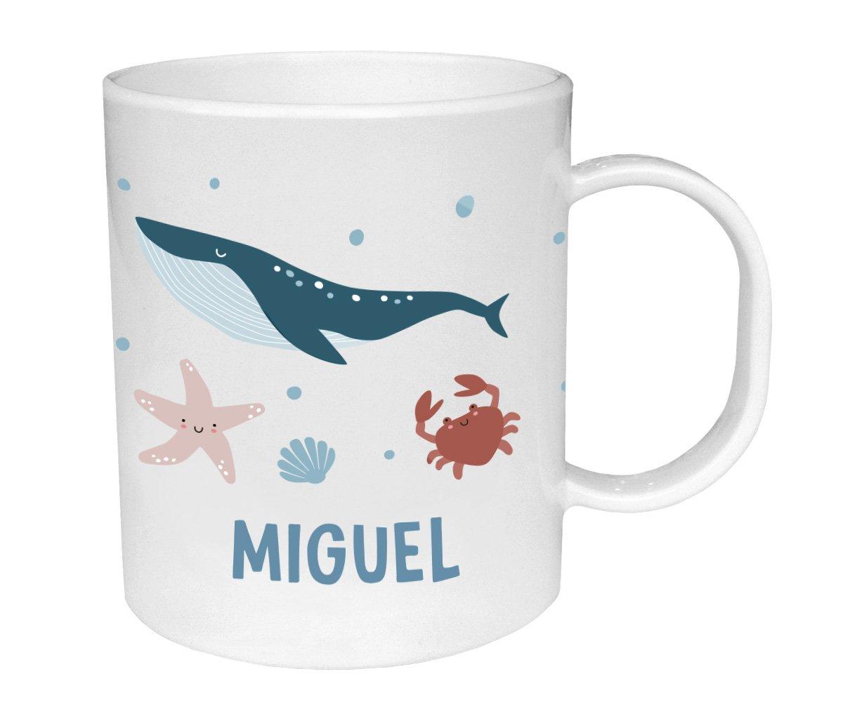 Tazza Plastica Personalizzata Ocean