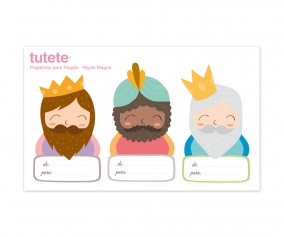 3 autocollants de Nol des Rois Mages