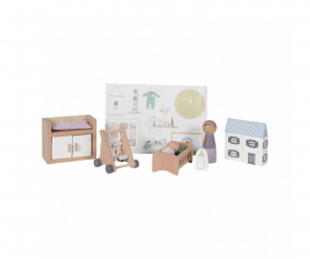 Habitacin Beb para Casa de Muecas Little Dutch