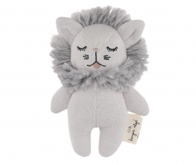 Sonajero Mini Len Gris