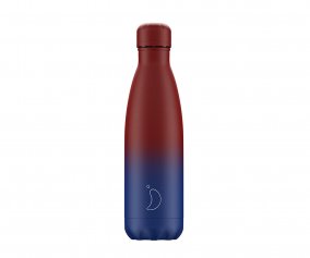 Bottiglia Acciaio Inox Gradient Azzurro & Rosso 500ml