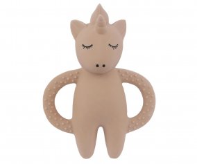 Mordedor de Caucho Unicornio Rosa
