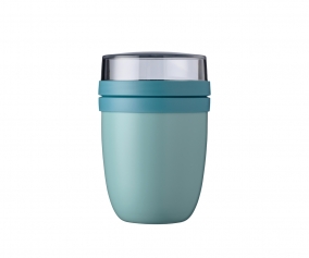 Nordic Green Ellipse Insulated Lunch Pot