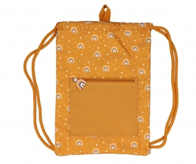 Mochila Impermevel Arco-ris Mostarda Personalizvel