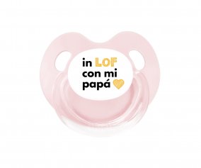 Chupete Retro Rosa In LOF Pap