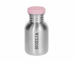 Botella Acero Bsica Rosa Personalizable 350ml