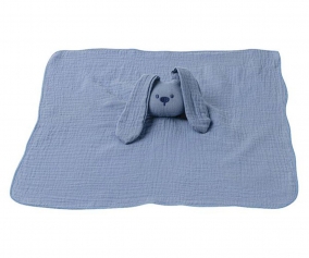Lapidou Doudou Tetra Azzurro Personalizzabile
