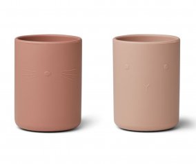 Pack 2 Bicchieri Silicone Ethan Rose Mix