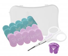 Kit Tijeras + Lima de Uas + 20 Recambios para Beb Baby Nails