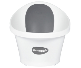 Baera Shnuggle Blanca Respaldo Gris Estrellitas